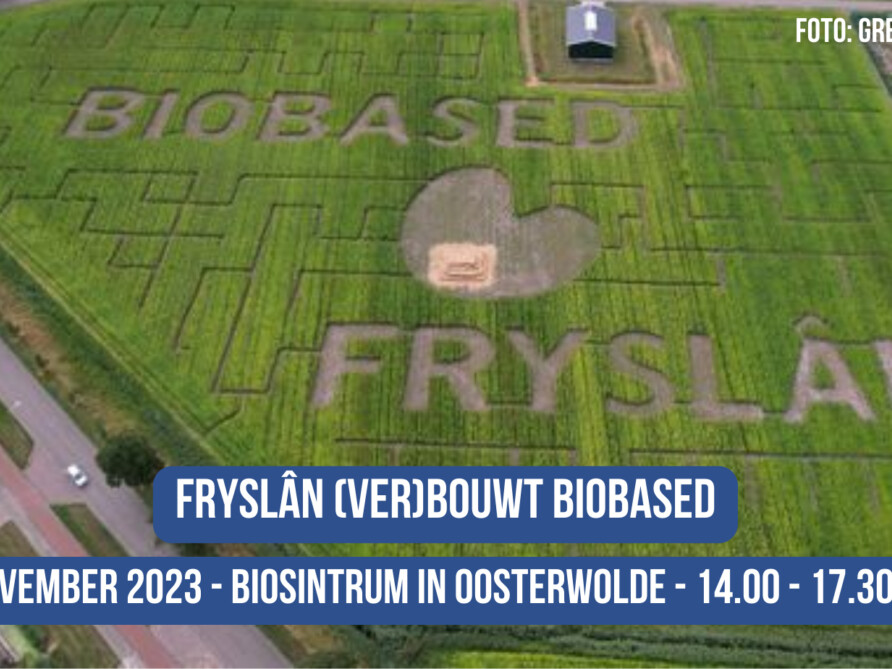 FRYSLÂN (VER)BOUWT BIOBASED | FOTO: GREENINCLUSIVE