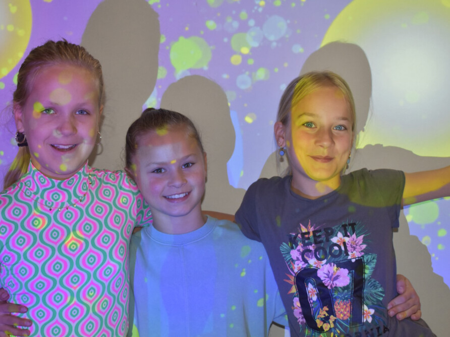 Leerlingen van OBS de Buttinga Foto Desiree Schouten