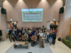 Bodemgoud uitreiking lessenaar gemaakt van Lisdodde Foto Menno Wierdsma