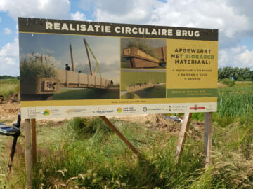 Informatiebord realisatie circulaire brug Foto Joyce Voskamp