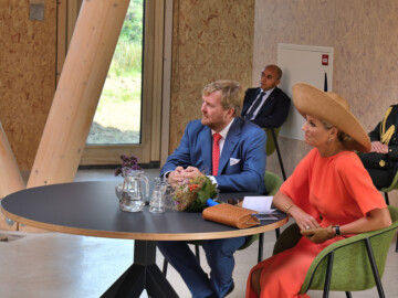 Koninklijk bezoek Biosintrum