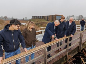 Opening biobased brug Biosintrun Oosterwolde