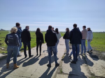 Bezoek studenten aeres 2