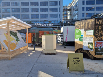 Opstelling Broodje Poep Dutch Design Week 2022