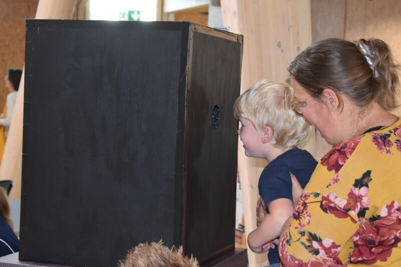 Kijken in de ruimte Techniek op zn Kop Foto Desiree Schouten