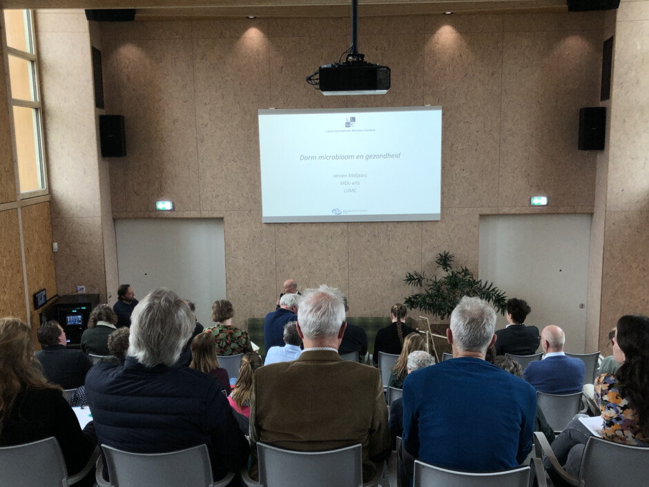 Presentatie Dr P W J Maljaars LUMC Foto Desiree Schouten