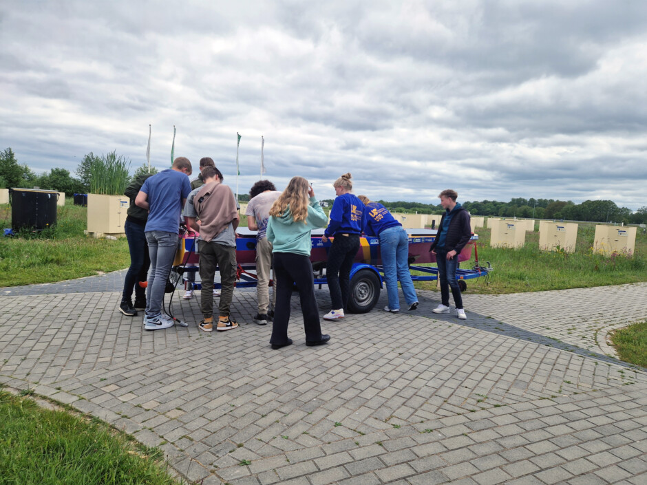 SWC Solarteam strijdt en maakt plezier in Young Solar Challenge finale