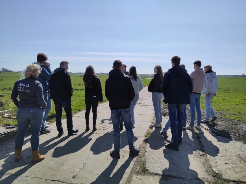 Bezoek studenten aeres 2