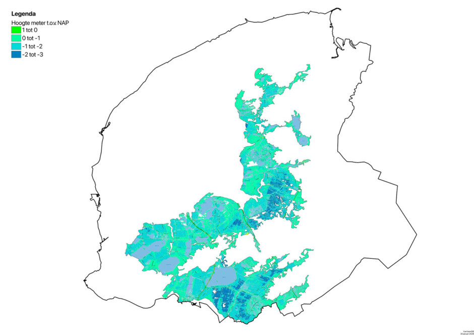 AHN Hoogte figuur 1b